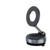 Superstarke magnetische Handyhalterung, verbesserter ABS, 360° drehbares und faltbares Design, mit einem Vakuumnapf