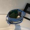 Denim Bag Women's Tote Bag Large Capacity Crossbody Bag Student Class Shoulder Bag