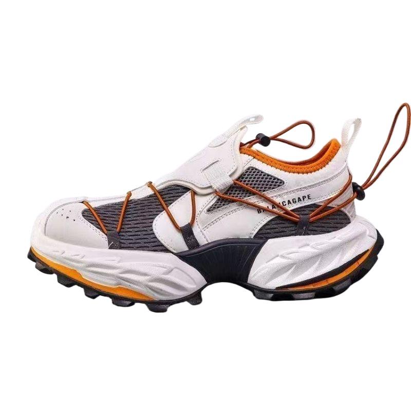 High End Fashionable Men's Casual Shoes Men's New Trendy Mesh Breathable Running Shoes Men's Personalized Sports Shoes