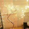 HOMZY LED Night Light Mini Christmas Tree Copper Wire Garland Lamp For Home Kids Bedroom Decor Fairy Lights Luminary Holiday Lighting