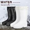 Unisex Ultra-Light EVA Cotton Rain Boots: Non-Slip, Oil-Resistant Footwear for Cold Storage, Fishery, and Food Industry.
