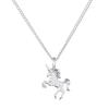 Fashion Life Is Magical Unicorn Horse Pendant Necklace Women Statement Necklace Chains