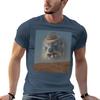 Funny Screaming Cowboy Hyrax Meme Tshirt Fitness Training Breathable Tee