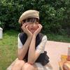 Cotton Painter Cap Japanese Style Hat New Berets  Girls