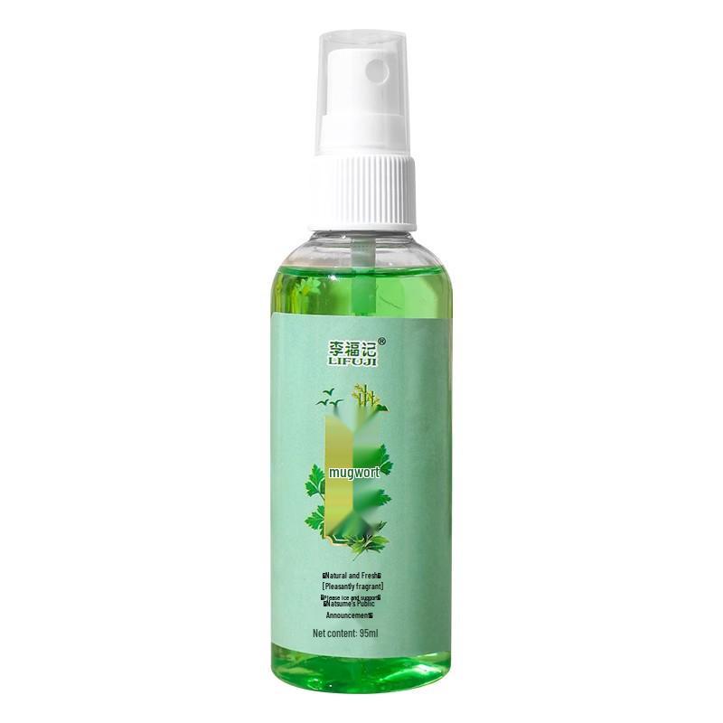 Mugwort Flower Dew Anti-Mosquito Itch Relief Spray - Portable Summer Protection for Children, Adults, and Pregnant Women