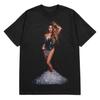 Shakira Cascading Diamonds T-shirt Men and Women Summer Cotton Clothing Casual Fashion Round Neck Short Sleeved Tee Streetwear