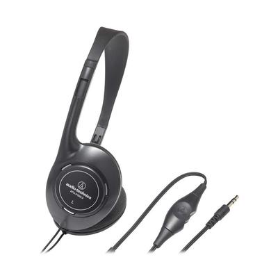 Audio-Technica ATH-P100LV Wired Headphones, 5.0m, Open-Back, On-Ear, for TV, Black