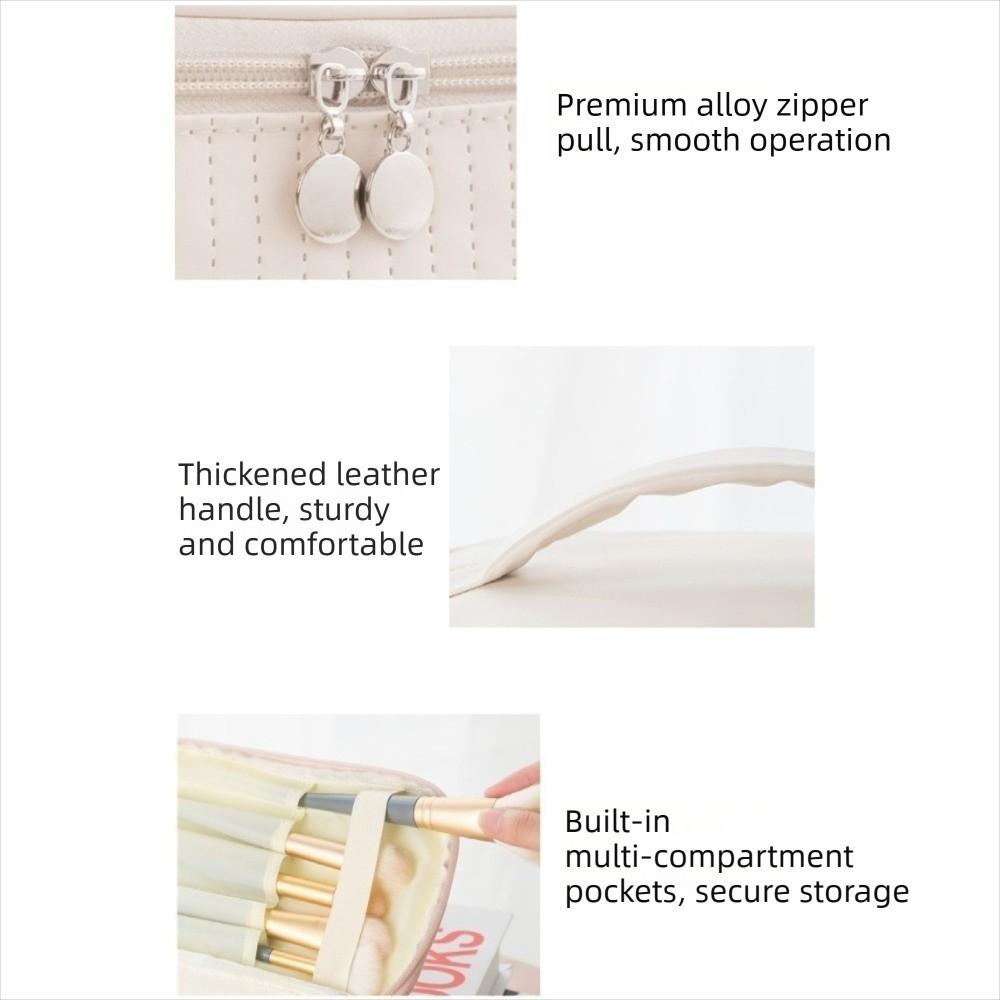 Multipurpose Cake Cosmetic Bag Cute Portable Makeup Bag Elegant Travel Wash Storage Bag Daily Use