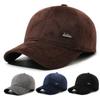 Winter Wollmütze Herren Warme Baseballkappe Ohrenschützer Alter Mann Dicke Mütze