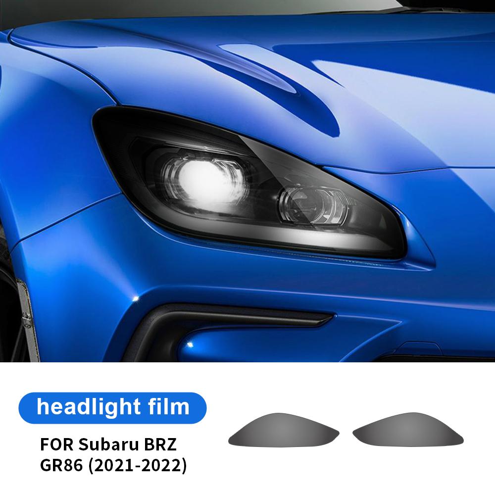 2 STÜCKE Für Subaru BRZ GR86 2025 2025 2025 2025 Autoscheinwerfer Schutzfolie Frontlicht TPU Aufkleber Transparentes Zubehör