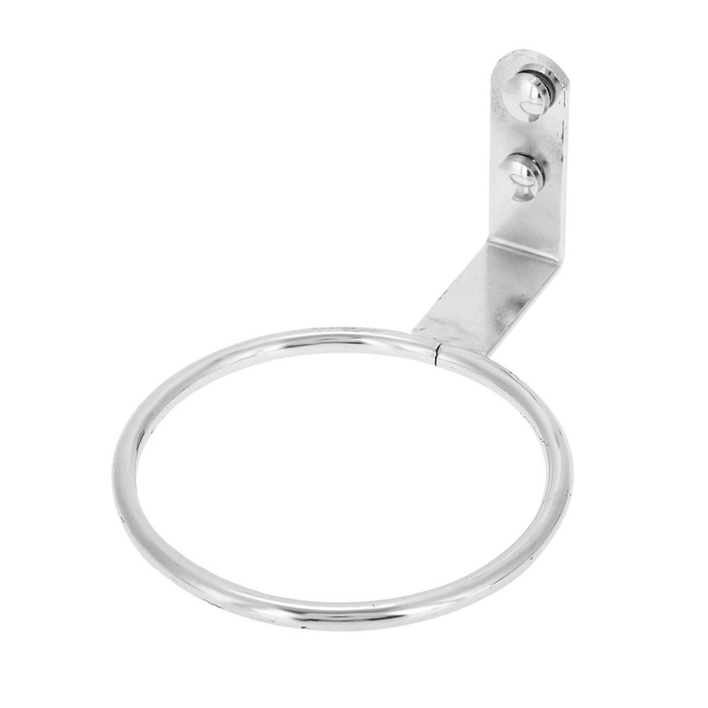 Salon Galvanized Stainless Steel Hair Dryer Holder Hands Free Blow Dryer Holder