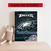 Philadelphia Eagles Customize Your Name Diamond Painting Round Diamond Rhinestones Mosaic Diamond Embroidery Wall Paintings Rhinestones Gift Frameless