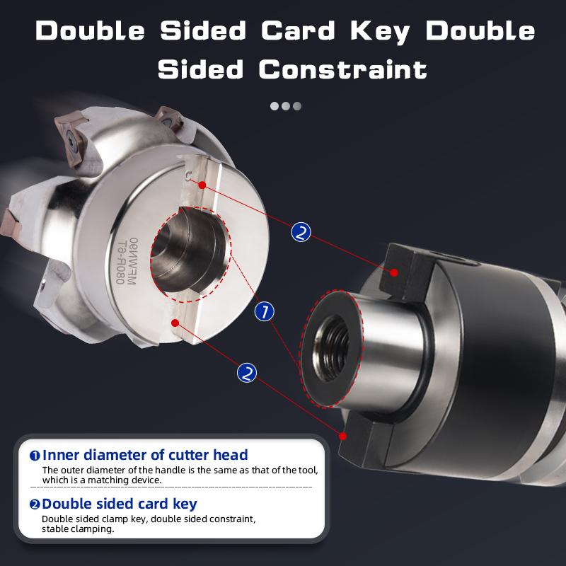 CNC Tool Holder BT30/40 Machining Centre Connecting Bar Surface Milling Cutter Disc Milling Toolholder High Precision FMB22/27