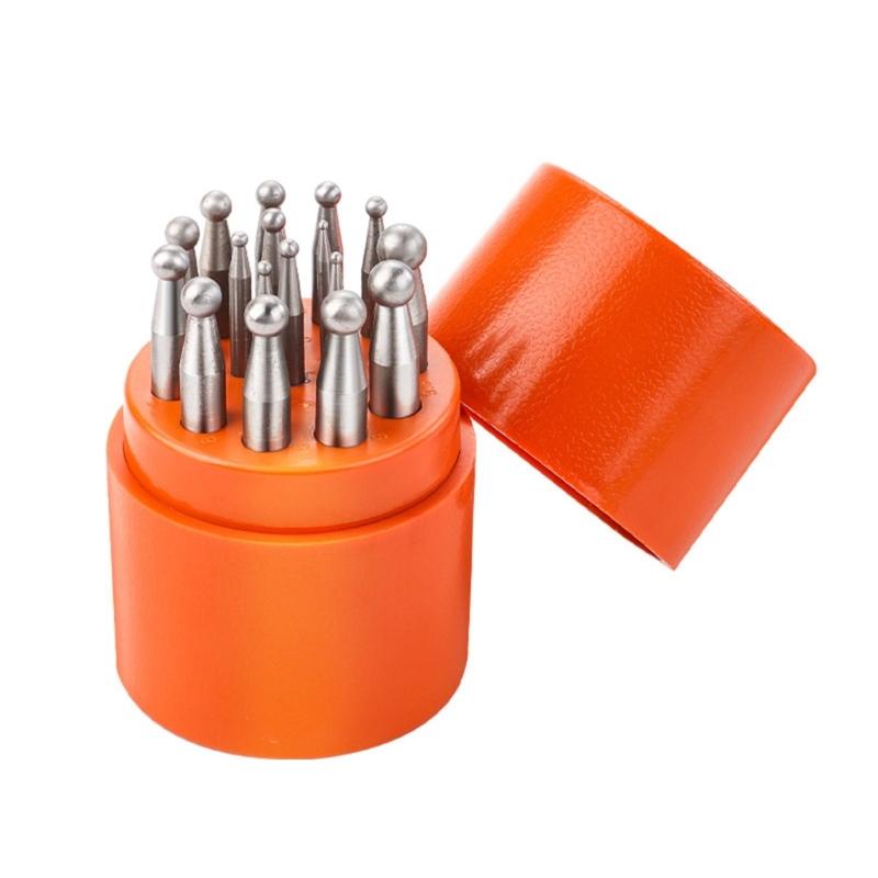 Jewelry Making Punch Set High Strength Steel Jewelry Forming Tool Perfect for Precisions Goldsmith Crafting and Projects