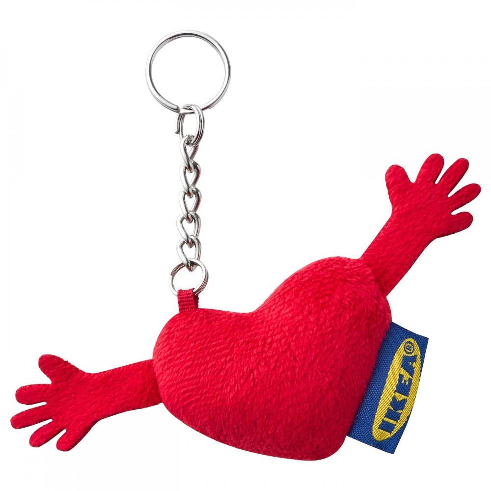

Брелок для ключей IKEA EFTERTR DA сердце