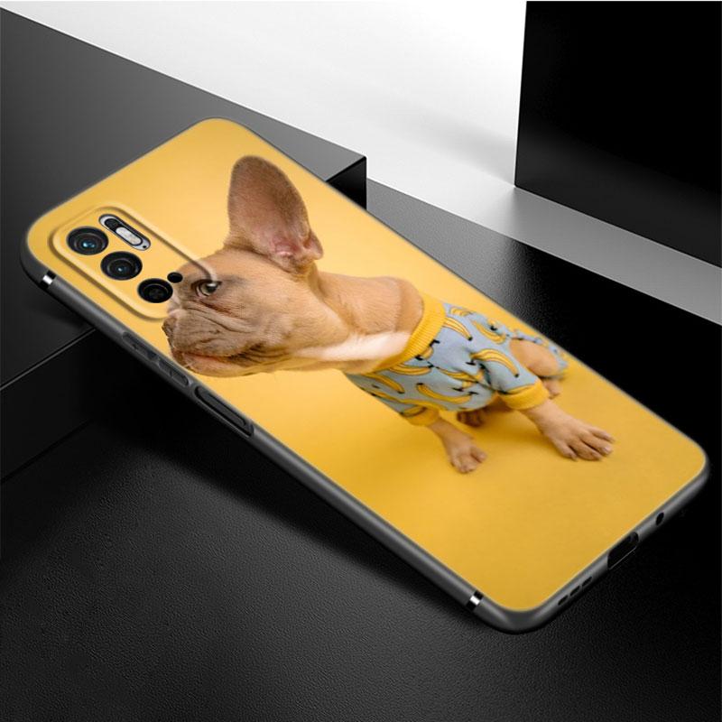 Funny Cat Dog Phone Case For Xiaomi Redmi Note 11 10 9 8 Pro 11T 5G 10T 10S 9S 9T 9i 9C 9A 8T Soft TPU Black Cover Coque Funda