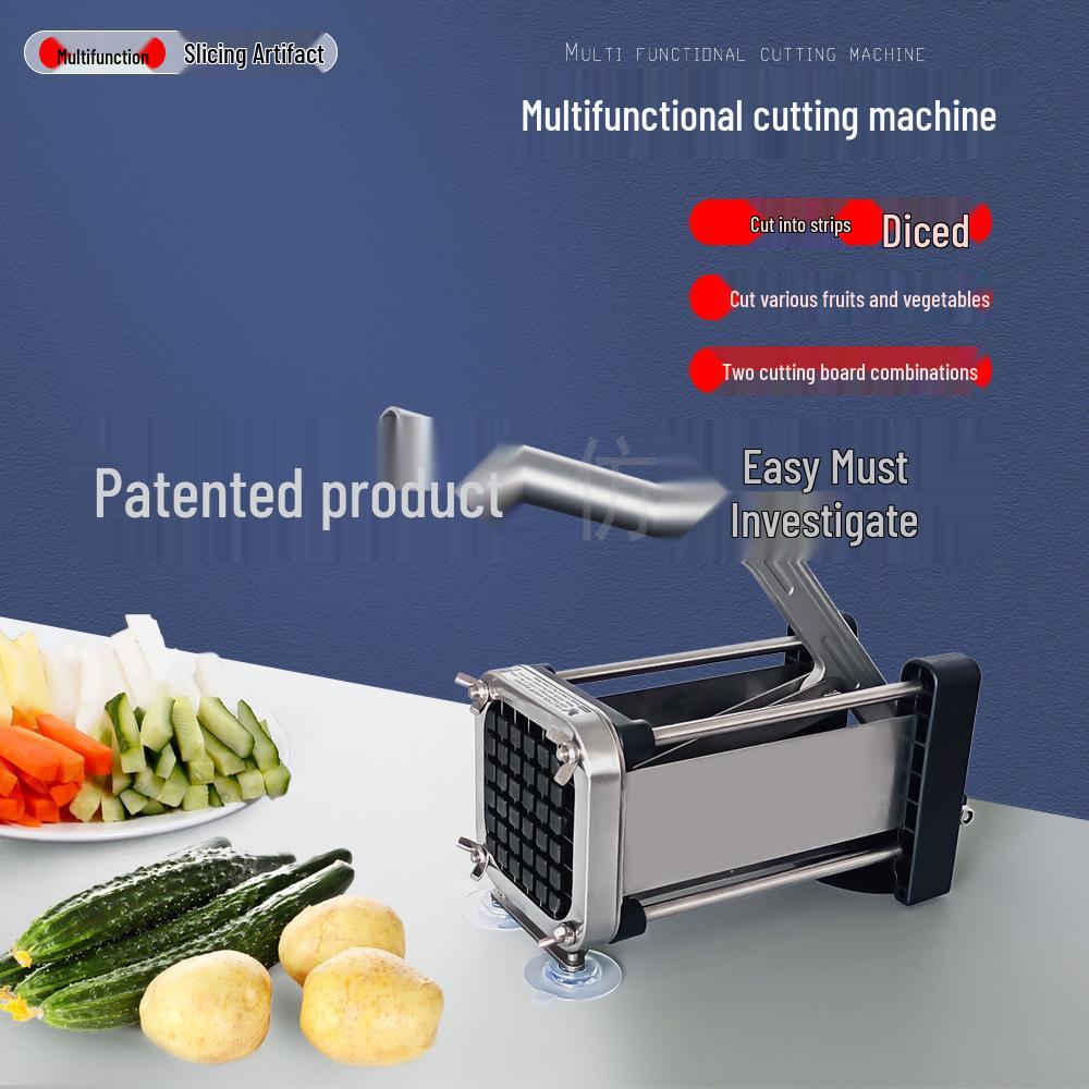 Manual Potato and Fruit Fry Cutter and Shredder