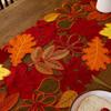 Harvest Theme Maple Leaf Table Runner Autumn Colors Table Cloth  Farmhouse Decor