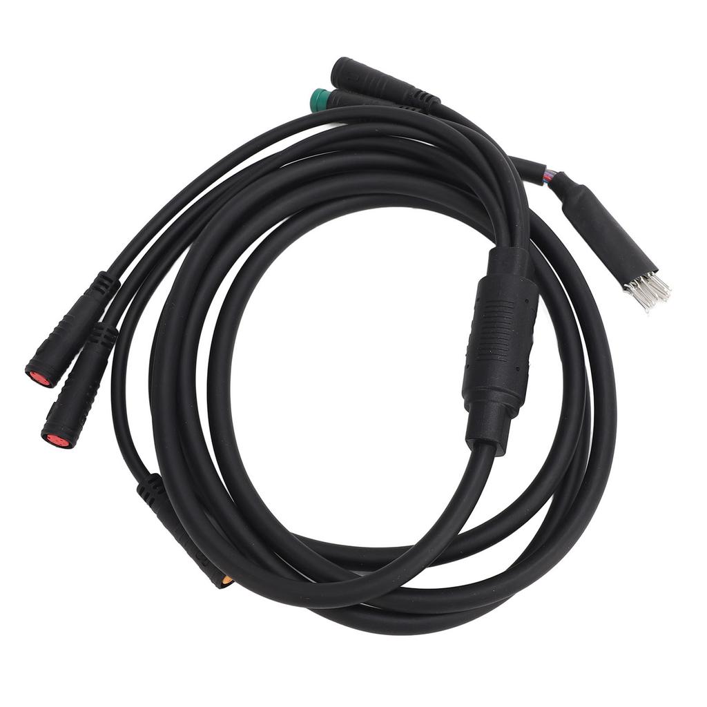 Electric Scooter Motor Wire High Sensitivity 1 To 5 Waterproof 12 Copper Core Motor Wires Harness