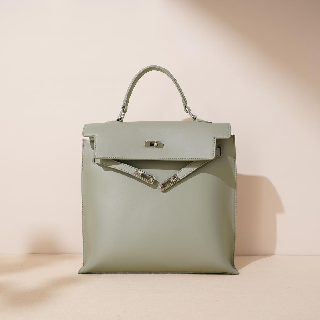 Genți de damă din piele de nișă nouă, genți de mână la modă din piele de vacă, rucsacuri de mare capacitate, genți premium simple pentru navetă