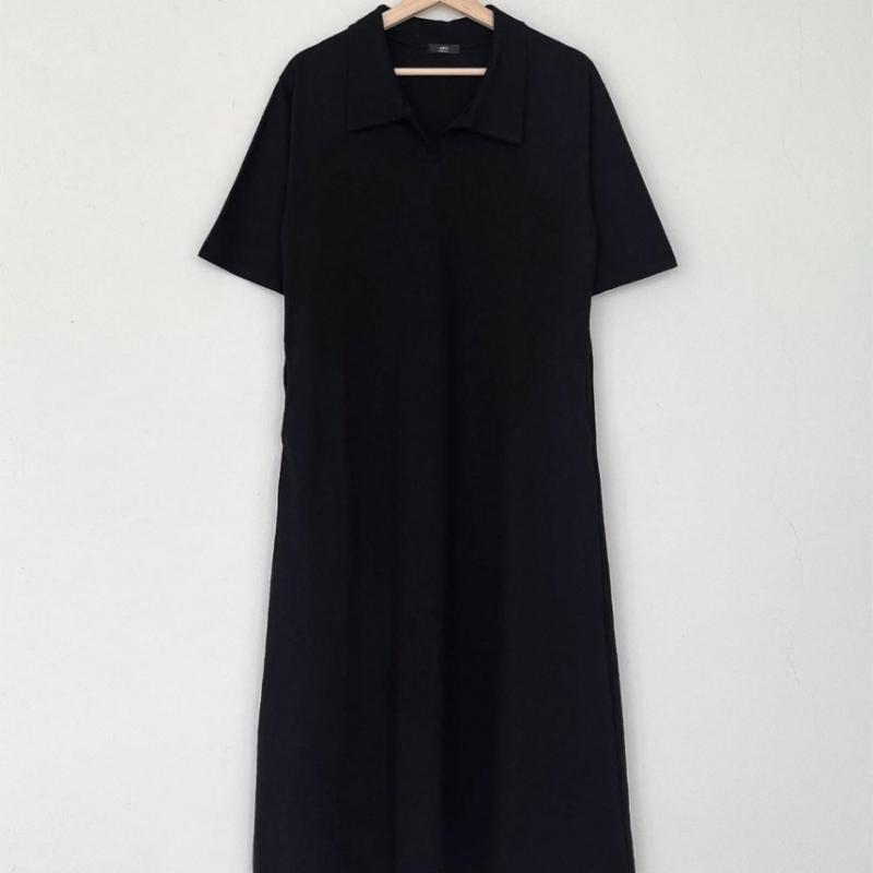Shop   Women Collar 5 Sleeve Daily 100  Cotton Short Sleeve Dress Ara Wdr 3128  
