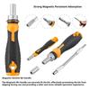 78pcs Bits Socket Tool Manual Ratchet Screwdriver Wrench Set
