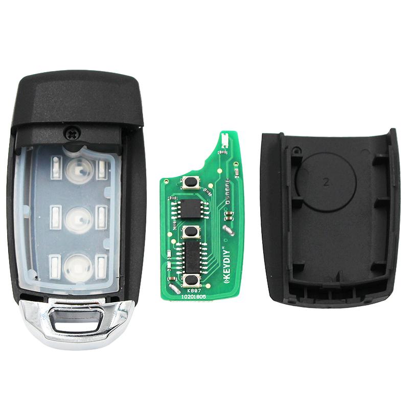 1pcs Keydiy KD B28 Universal Wired Remote Key 3 Buttons Car Remote Control Key for KD-x2 KD900 B Series Remote Control Car Key