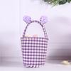 Portable Hanging Easters Decors Basket Rabbits Shape Easters Organizers  Basket For Kids Room Decors And Gift Presentation