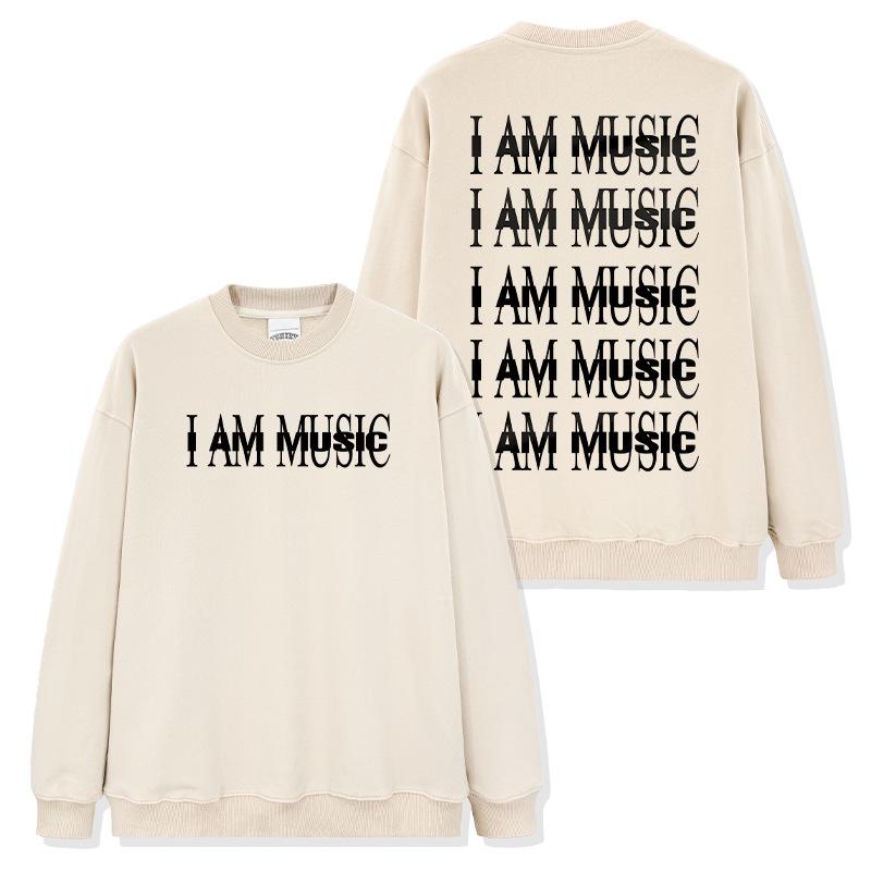 Zestaw bluzy z kapturem i koszulki z nadrukiem Playboi Carti, pranej