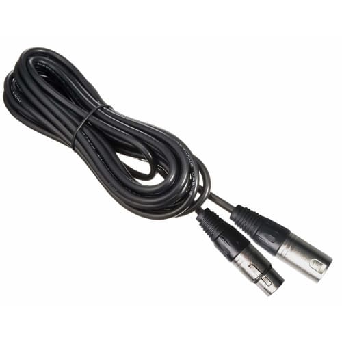 CUSTOMTRY Dynamic Microphone & KC Microphone Cable (XLR-XLR 5m) Set CM-2000 Black + TDXLR-05