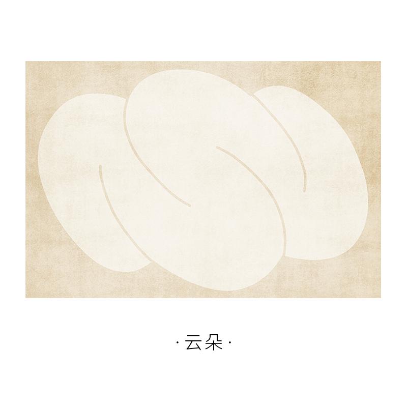 Japanese Minimalist Living Room Decoration Plush Carpet Soft Rugs for Bedroom Lounge Rug Non-slip Fluffy Mat Large Area Carpets