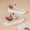Sports shoes for women 2026 new spring versatile hot item board shoes anti slip soft sole casual ins white shoes