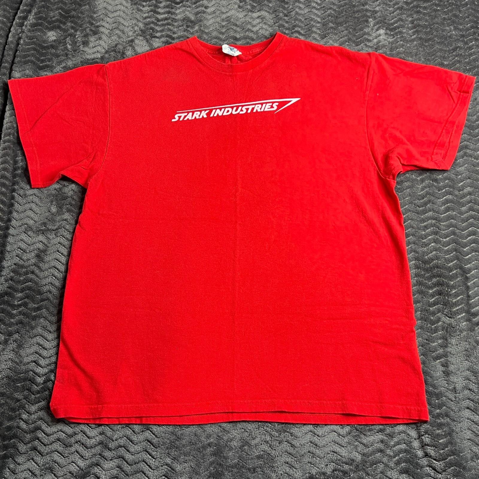 Stark Industries Iron Man T-Shirt size XL red M