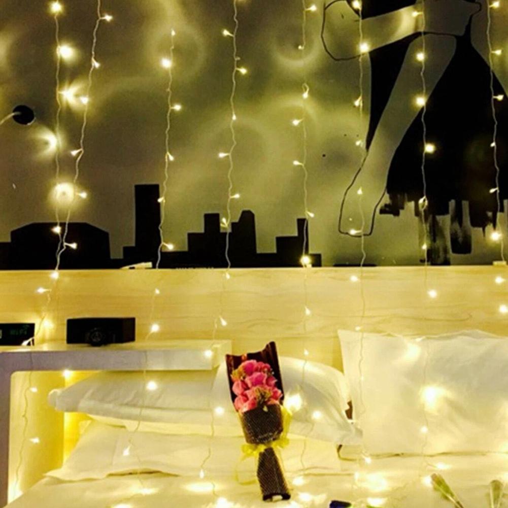 T02C!400CM 40 LED Copper Wire Photo Clip Light String Christmas Starry Decorative Light String Christmas Decoration