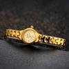 Gold Women Bracelet Watches Top Steel Small Dial Quartz Wristwatch Elegant Ladies Hand-Chain Clock Gift