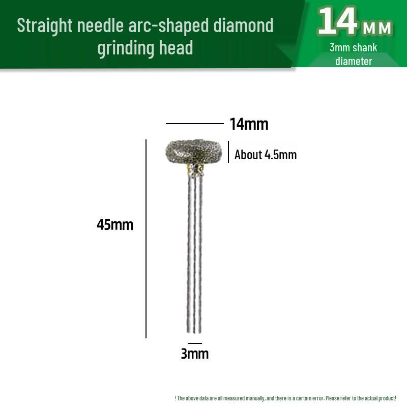 Right-Angle T-Shaped Emery Grinding Head for Jade Carving
