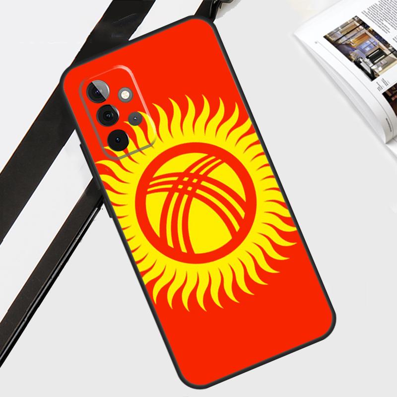 Kyrgyzstan Flag Case For Samsung Galaxy A06 A56 A36 A26 A16 A54 A34 A14 A12 A22 A32 A52 A13 A53 A15 A35 A55