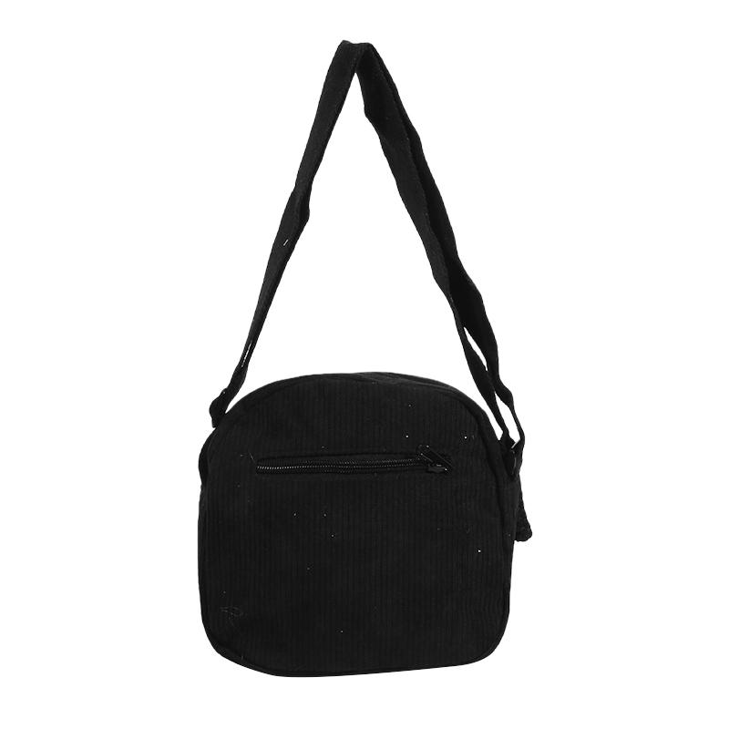 1PC Corduroy Women's Small Shoulder Bag Teenager Girl Crossbody Bag Student Street Korean Harajuku Messenger Bags