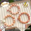 New Year Persimmon Bodhi Bracelet: Creative Gourd Beads for Stress Relief, Friendship, and Cultural Play.