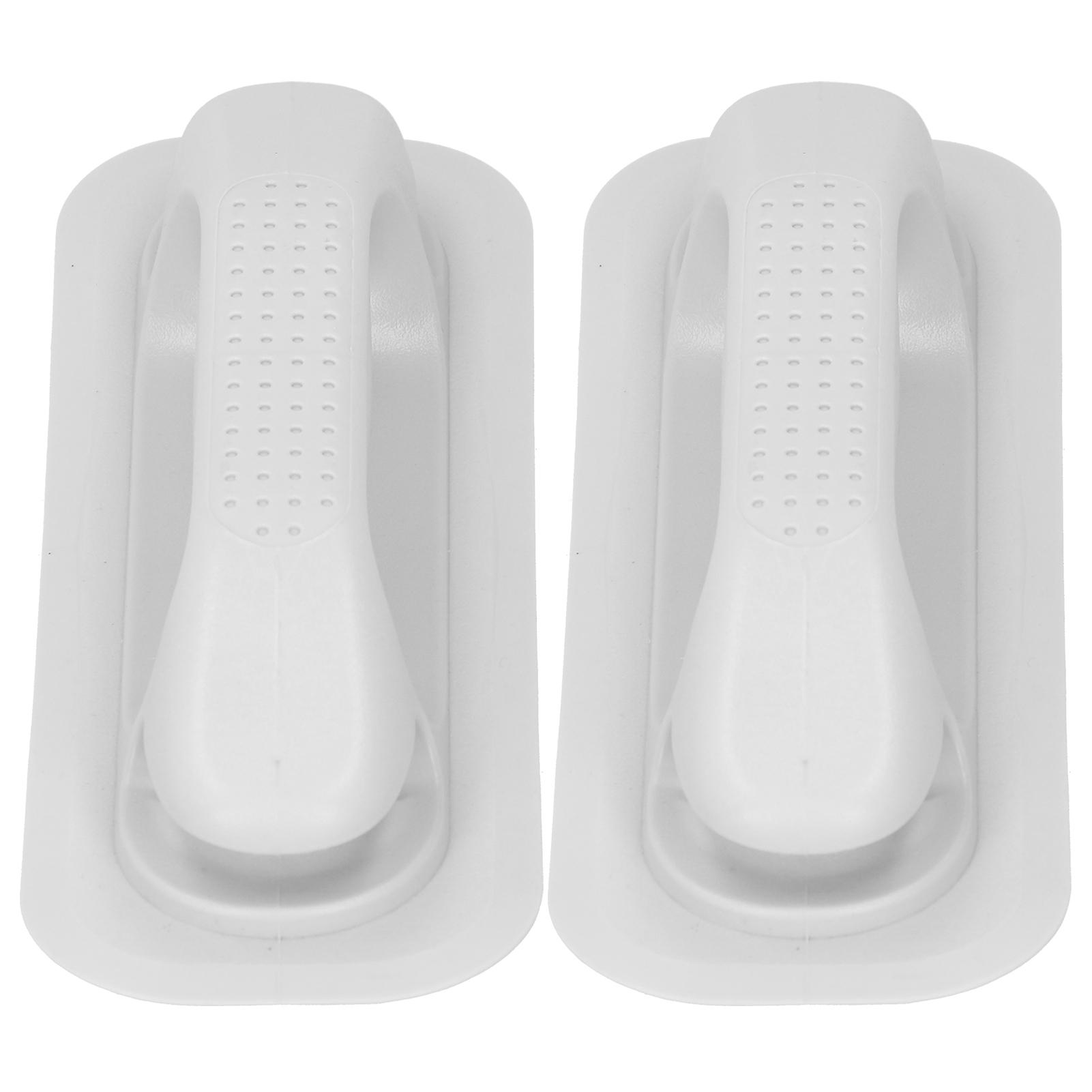 

2Pcs Inflatable Dinghy Handrail with Hole Handle for Drifting Boat Fishing Boat Canoeing