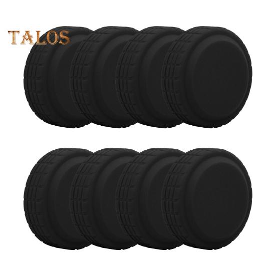 

8 шт. силиконовые бесшумные чехлы на колеса для багажа мягкие гибкие износостойкие шумопоглощающие защитные чехлы для колес чемодана