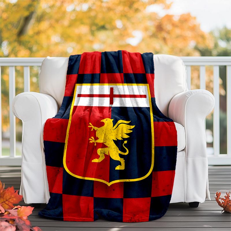 CFC Flannel Blanket Soft All-Season Throw, Design for Camping, Car Travel, Hiking Sofa, Bed, Office Perfect Gift for Parties