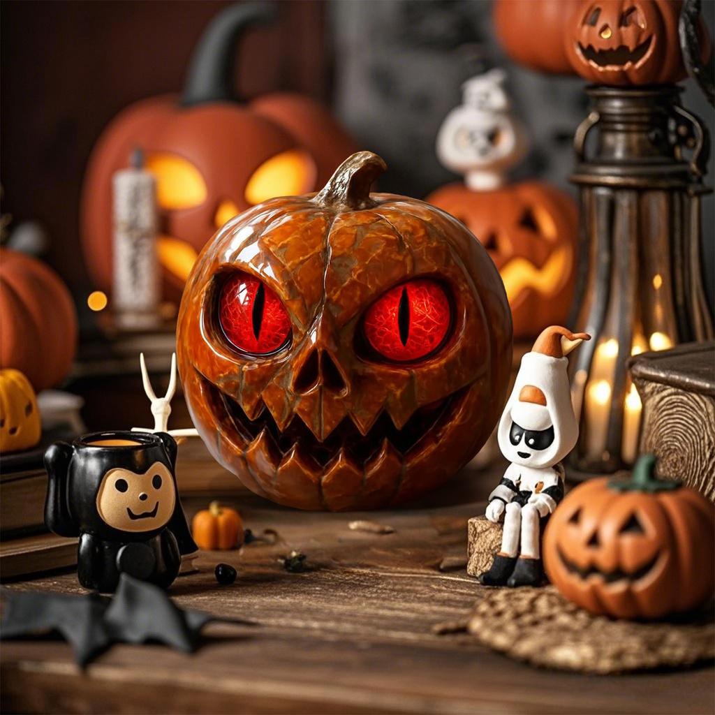 Resin  Pumpkin Halloween Decoration