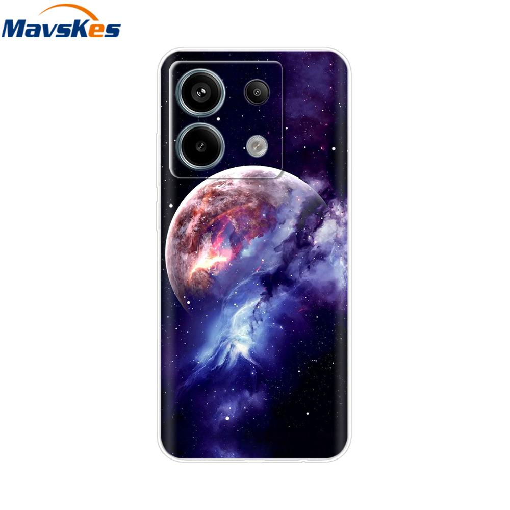 For Redmi Note 13 Pro 4G 5G Fundas Cover TPU Silicon Protective Case For Xiaomi Redmi Note13 13Pro Phone Clear Back Cover Bumper