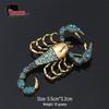 Scorpio Scorpion Brooch & Pin - Summer T-Shirt, Cheongsam Dress Accessory