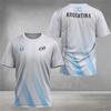 Cool Padel Breathable Fitness T-Shirt Summer Short Sleeve and Women's Top 3D Digital Printing Sports T-Shirts Tops