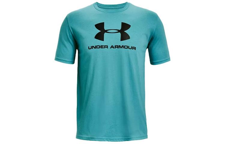 Under Armour Straight Fit T Shirt Men s Cosmic Blue 1329590-476 M