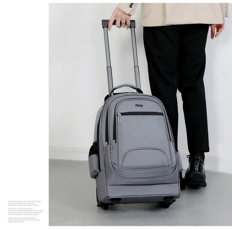 2024 Stylový batoh na kolečkách pro studenty - Velká kapacita pro muže a ženy