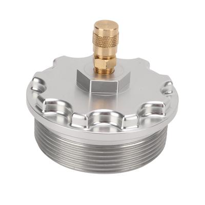 Fuel Filter Cap with Pressure Test Port 1 8in NPT Replacement for Ford F Series F250 F350 F450 2003‑2007