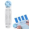 Doyeemei Paper Card 4 Line Slide Paper Lightweight Mini Paper for Thick Copy and School Use Cutter, Cutter, Selection, Cutter, Trimmer, Small, Cutter,